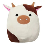 20-30cm Soft Cartoon Frog Pillow Cute Soft Cow Doll Cow Plush Toy Children birthday gift
