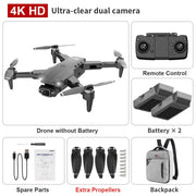 4K RC GPS Drone With Camera Dron 2-axis FPV 5G Quadcopter Brushless 1.2KM 28min Flight RC Helicopter Drone