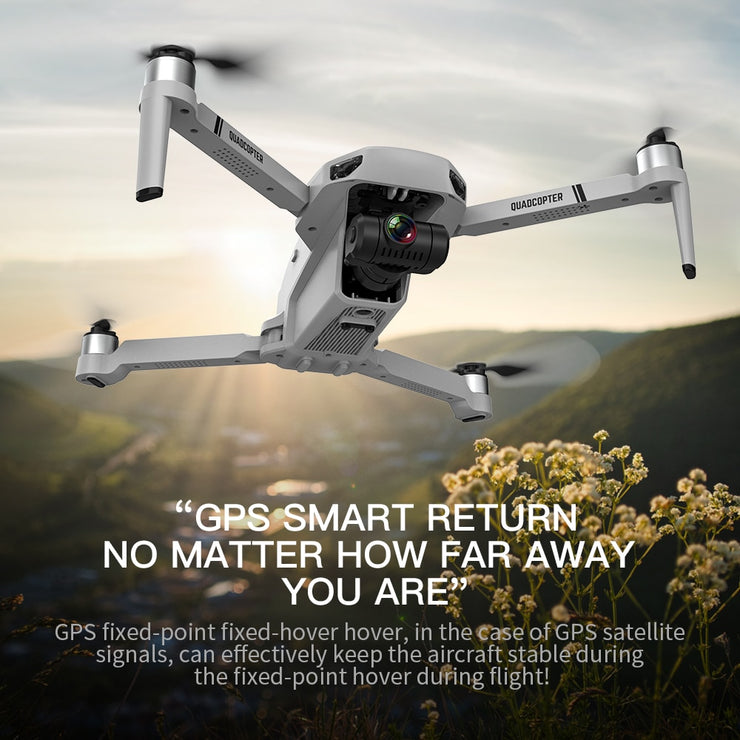 GPS Drone 4k Profesional 8K HD Camera 2-Axis Gimbal Anti-Shake Aerial Photography Brushless Foldable Quadcopter 1.2km
