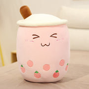 real-life bubble tea cup plush toy pillow stuffed milk tea soft doll pillow cushion kids toys birthday gift
