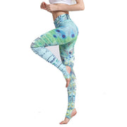 Штаны для йоги с принтом PANXD, женские бесшовные леггинсы с высокой талией для тренировок в спортзале, спортивные леггинсы для фитнеса