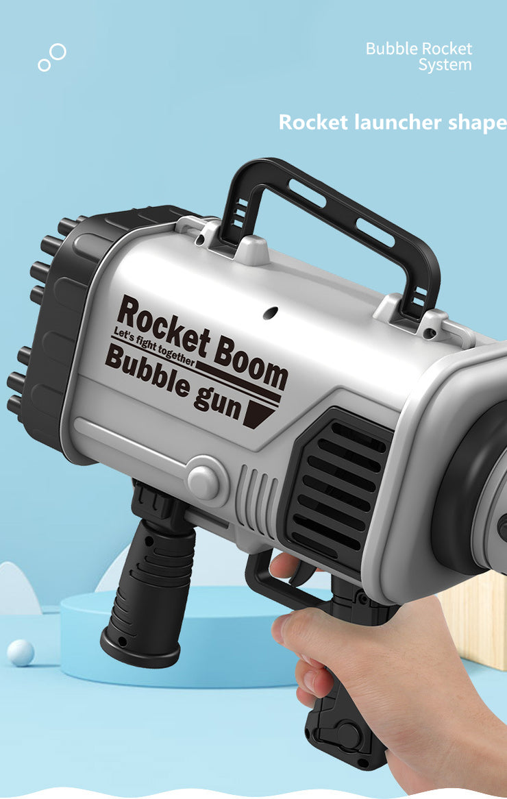 Children Toys Electric Soap Bubble Gatling Gun