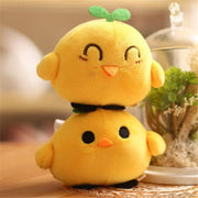 2pcs/lot 10cm Cute Chicken Plush Toys Small Pendant Stuffed Toy