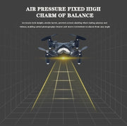 2.4G WIFI 480P Equipaje drone mini quadcopter plegable control remoto altitud mantener transmisión en tiempo real fpv 4-axis RC drone