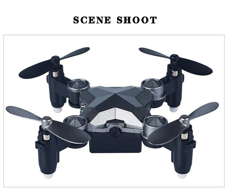 2.4G WIFI 480P Luggage drone mini folding quadcopter remote control altitude hold real-time transmission fpv 4-axis RC drone