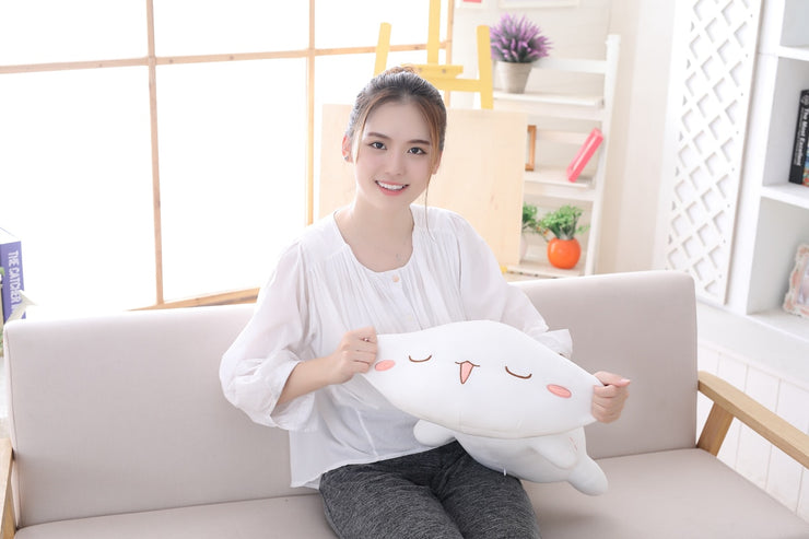 35-65 Kawaii Lying Cat Plush Toys Stuffed Cute Doll Animal Pillow Soft Cartoon Toys for Children Girls Christmas Gift