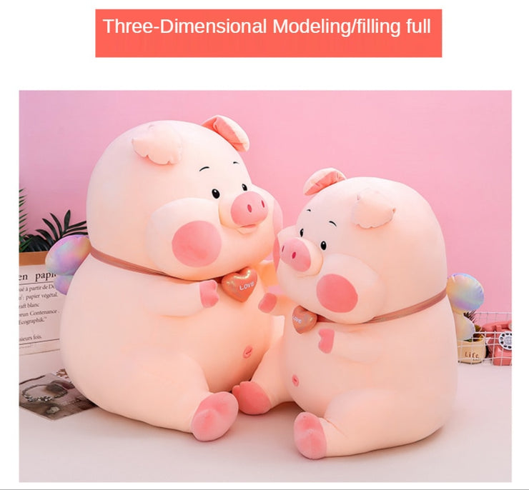 Cute Pig Soft Plush Toys Hugging Pillow Piggy Stuffed Doll