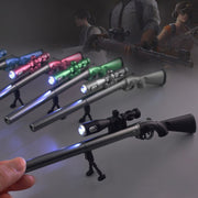 5 pcs /lot ,10 pcs /lot Creative Sniper Rifle Gel Pen Black Ink Novelty Writing Tool Neutral Toy Gun Pen Kawaii Kids Gifts Stationery Supplies
