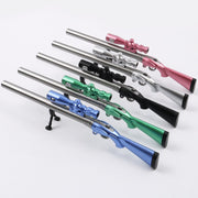 5 pcs /lot ,10 pcs /lot Creative Sniper Rifle Gel Pen Black Ink Novelty Writing Tool Neutral Toy Gun Pen Kawaii Kids Gifts Stationery Supplies