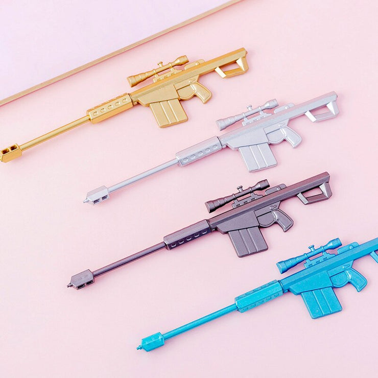 4pcs/lot Boys Toy Sniper Rifle Pen School Rewards Gun Pen for Kids Gifts Toy