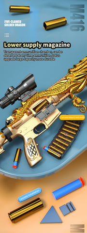 Children's Toy Soft Bullet EVA M416 Dragon Rifle Toy Gun