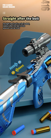 Children's Toy Soft Bullet EVA M416 Dragon Rifle Toy Gun