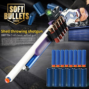 Shell Throwing Soft Bullet Toy Gun Sports Games Gifts
