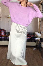 PANXD Elegant Strap Satin Women Long Party Maxi Dress