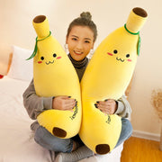 Banana Plush Pillows Stuffed Cushions Super Soft Hugging Toys Fruit