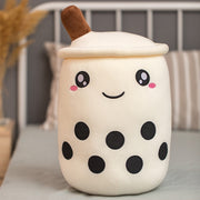 real-life bubble tea cup plush toy pillow stuffed milk tea soft doll pillow cushion kids toys birthday gift