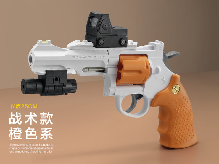 Children toy gun Pistol Plastic EVA Foam Darts Bullets Revolver Gun Toys