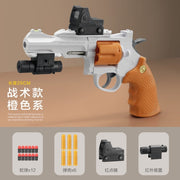 Children toy gun Pistol Plastic EVA Foam Darts Bullets Revolver Gun Toys
