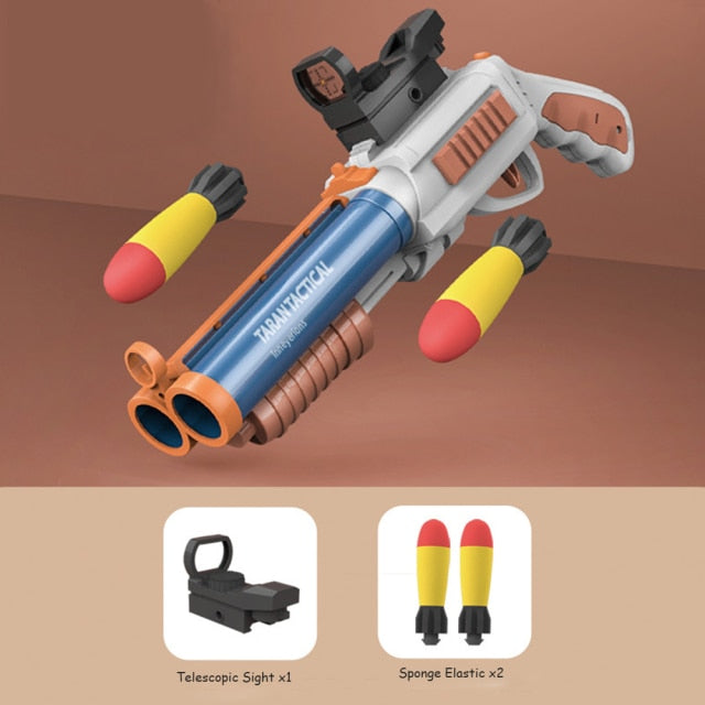 Children Toy Gun Rifle Eva Soft Bullet Sponge Bullet Game Foam Ball Toy