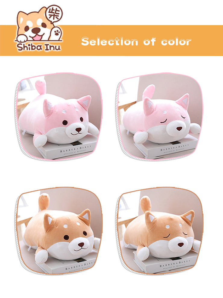 1pc Lovely Fat Dog Children Plush Toys Stuffed Soft Kawaii Animal Cartoon Pillow Dolls Gift for Kids Baby
