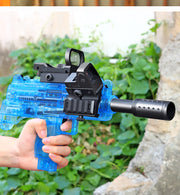 Children Toy Gun UZI Manual Soft Bullet Pistol