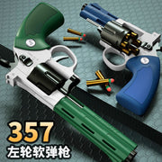 Children Toy Gun 357 ZP5 Revolver Pistol Safe Soft Bullet Toy