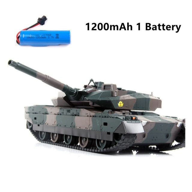 2.4GHz RC Tank 1200mAh Lithium Battery Toys
