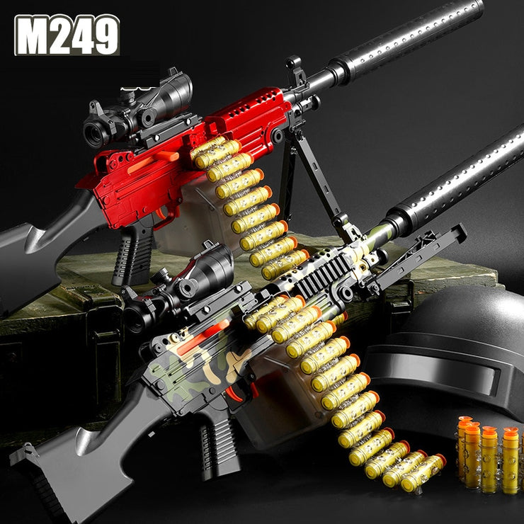 Children Toy Gun  M416 M249 Soft Bullet Sniper Rifle
