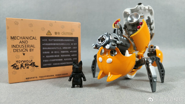 Kids Toys Transformation Single Dog Mechanical Animal Robot Model