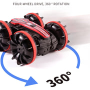 High-tech 2.4G Amphibious Stunt RC Car Double-sided Tumbling Driving Electric Toys