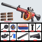 Children Toy Gun 99CM Electric Manual Dual Mode M416 Machine Gun  Soft Bullet Tactical  DIY Assembly Toy