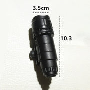 Plastic Tactical LED White Light Flashlight for Toy Gun